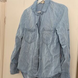 Cloth & Stone Light Blue Button Down Shirt